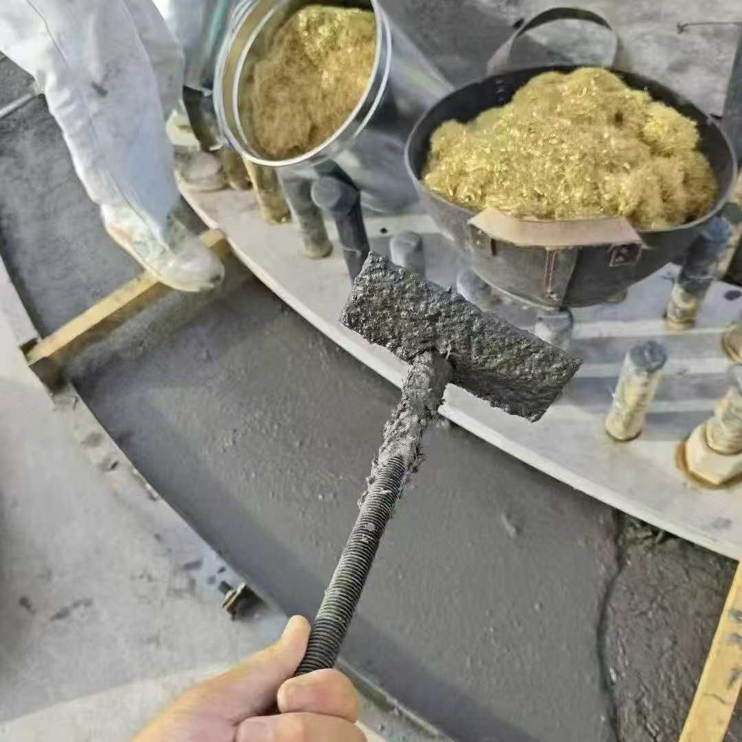 秀英C120钢纤维高强无收灌浆料 轧机压缩机汽轮机发电机锻压设备底座灌浆材料